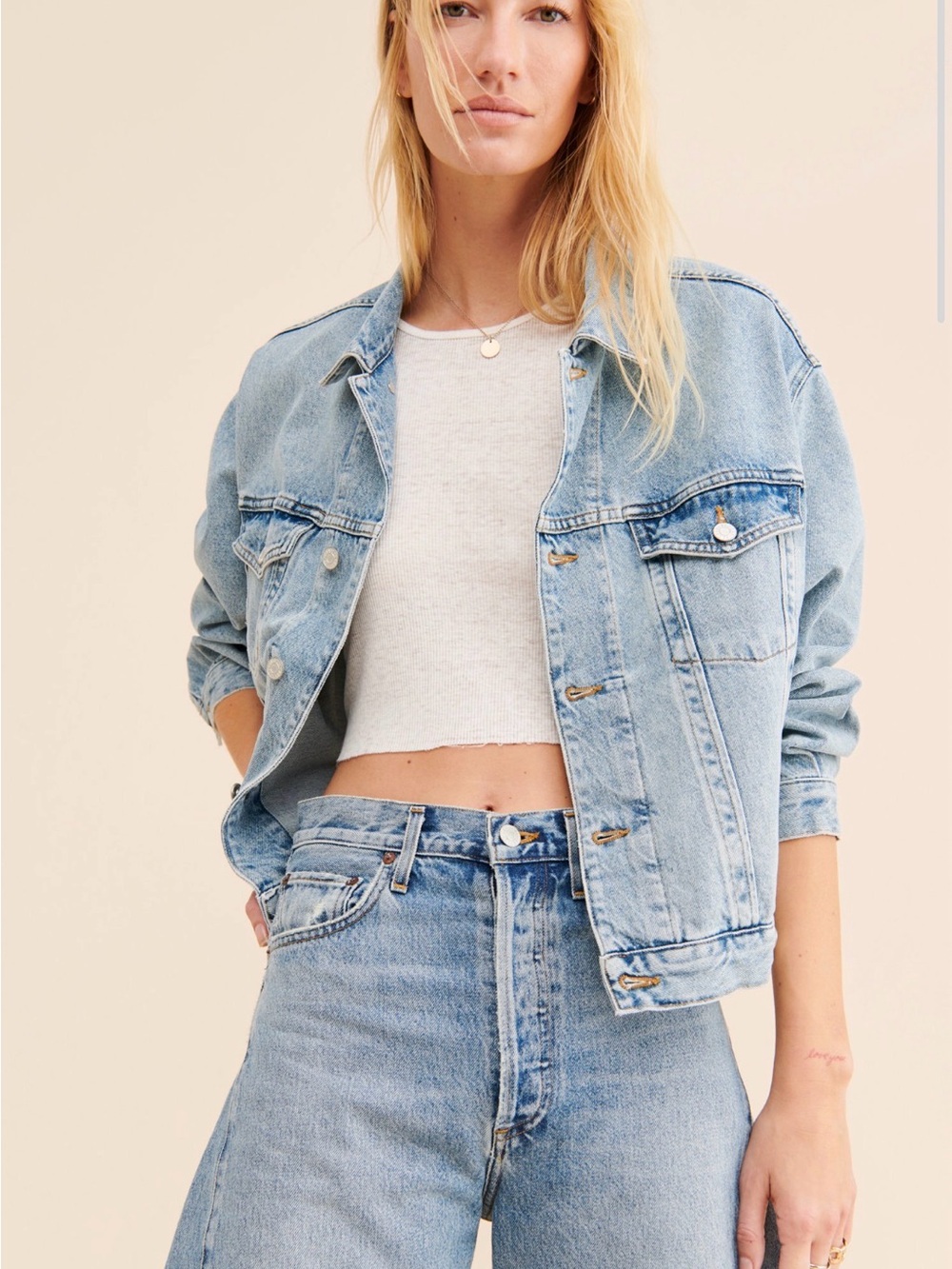 Agolde Charli Denim Jacket